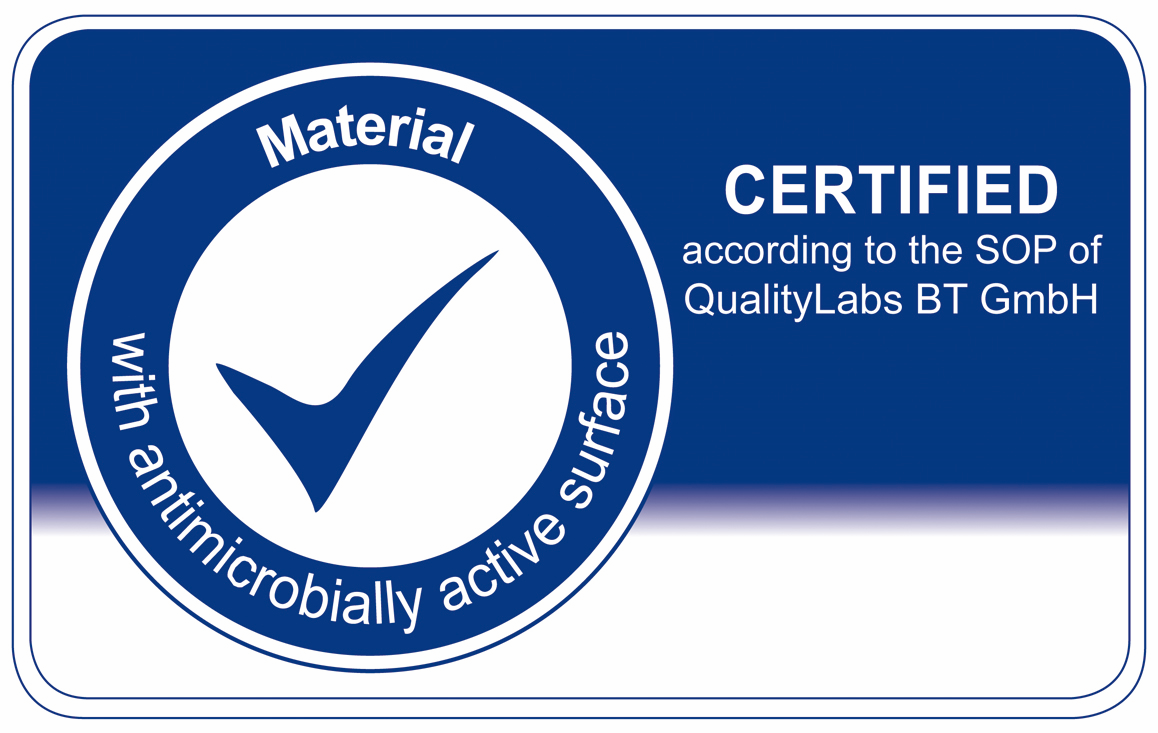 QualityLabs Zertifizierung antimikrobiell aktive Oberfläche